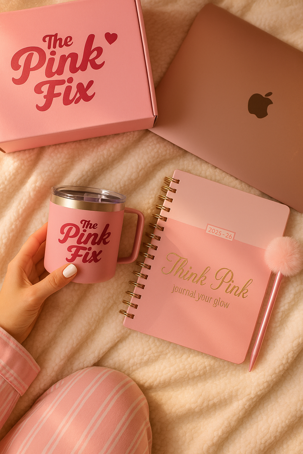 Think Pink- Pink Fix Journal Box